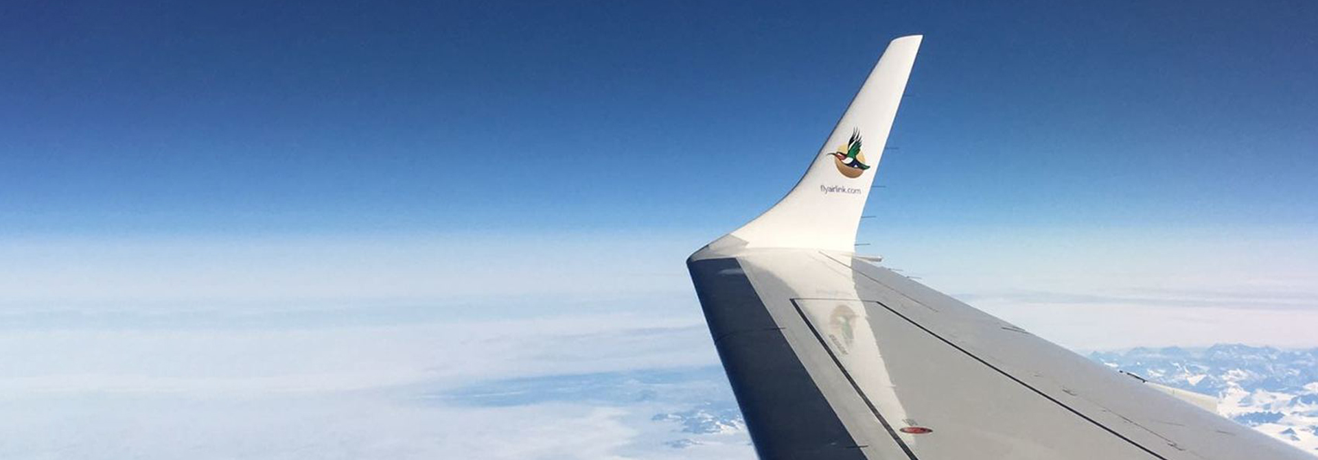 A window seat, Airlink
